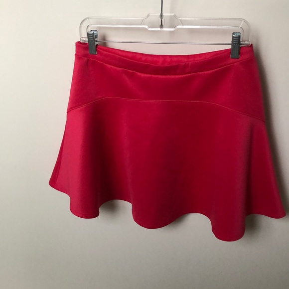 Hot pink neoprene circle skirt - Picture 2 of 6